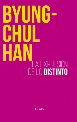 EXPULSIN DE LO DISTINTO, LA (N.E.)