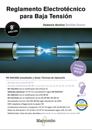 REGLAMENTO ELECTROTECNICO PARA BAJA TENSION 8. EDICION