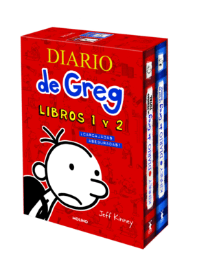 DIARIO DE GREG. LIBROS 1 Y 2 (EDICION ESTUCHE CON: UN PRINGAO TOTAL  LA LEY DE