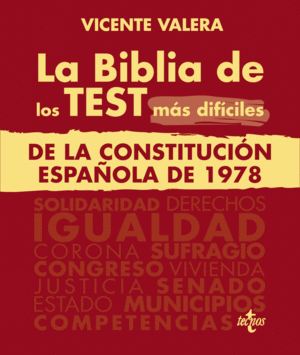 LA BIBLIA DE LOS TEST MAS DIFICILES DE LA CONSTITUCION ESPAOLA D