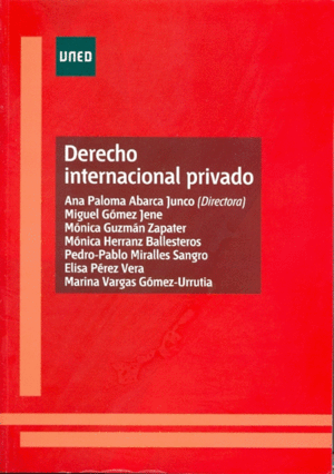 DERECHO INTERNACIONAL PRIVADO