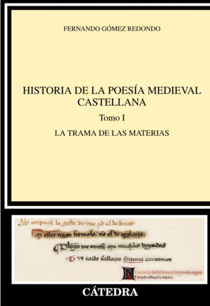 HISTORIA DE LA POESIA MEDIEVAL CASTELLANA  I