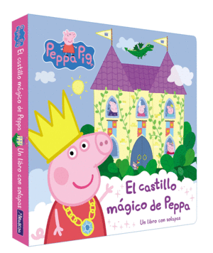 PEPPA PIG. LIBRO DE CARTON CON SOLAPAS - EL CASTILLO MAGICO DE PEPPA