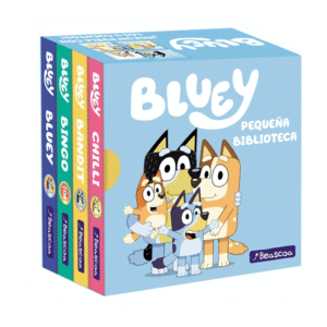 BLUEY. LIBRO JUGUETE - PEQUEA BIBLIOTECA (EDICION EN ESPAOL)