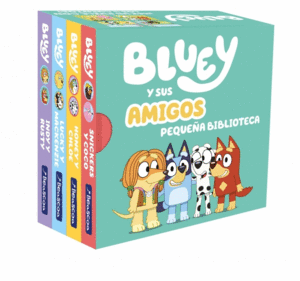 BLUEY Y SUS AMIGOS. PEQUEA BIBLIOTECA (EDICION EN ESPAOL)