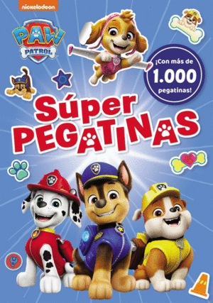 PAW PATROL  PATRULLA CANINA. ACTIVIDADES - SUPER PEGATINAS. CON MAS DE 1.000 P