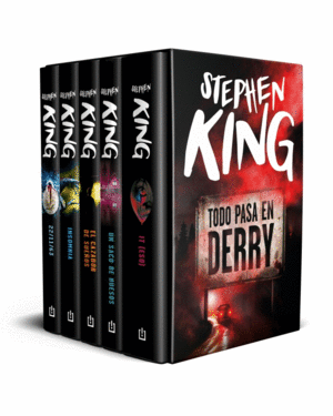 ESTUCHE TODO PASA EN DERRY (CONTIENE: IT  UN SACO