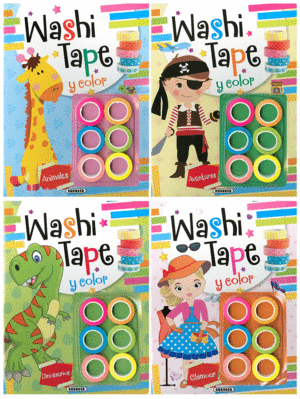 WASHI TAPE (4 TITULOS)