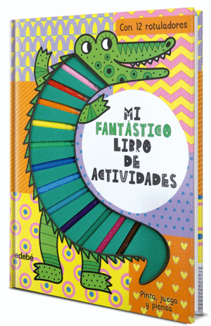 MI FANTSTICO LIBRO DE ACTIVIDADES. COCODRILO