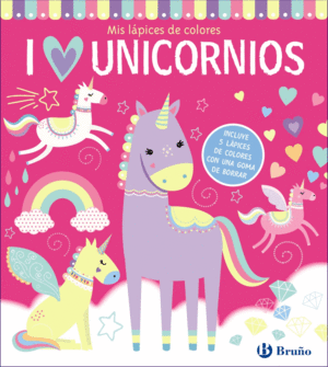 MIS LAPICES DE COLORES, I LOVE UNICORNIOS