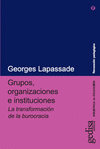 GRUPOS, ORGANIZACIONES E INSTITUCIONES