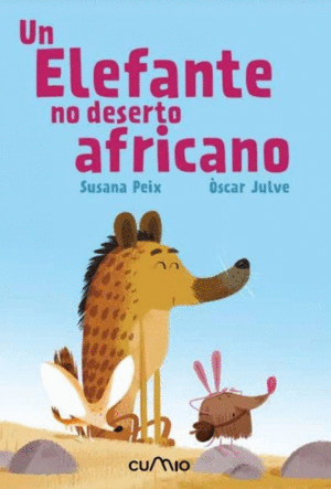 UN ELEFANTE NO DESERTO AFRICANO