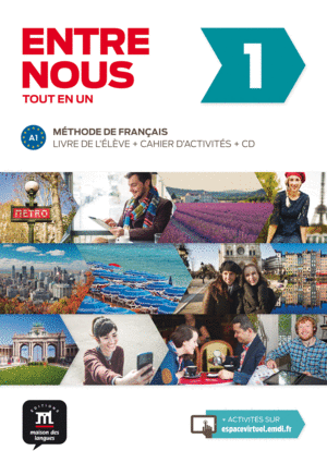 ENTRE NOUS 1. LIVRE+CAHIER+2CD