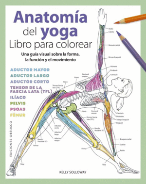 ANATOMIA DEL YOGA. LIBRO PARA COLOREAR