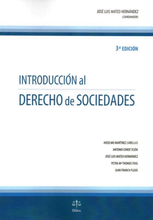 INTRODUCCION AL DERECHO DE SOCIEDADES