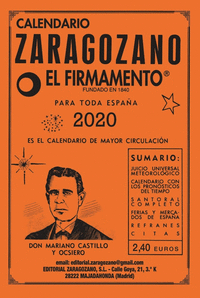 CALENDARIO ZARAGOZANO 2020