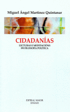 CIDADANAS. LECTURAS E MEDITACINS DE FILOSOFA POLTICA