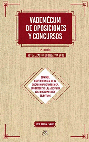 VADEMECUM DE OPOSICIONES Y CONCURSOS 6ª EDICION