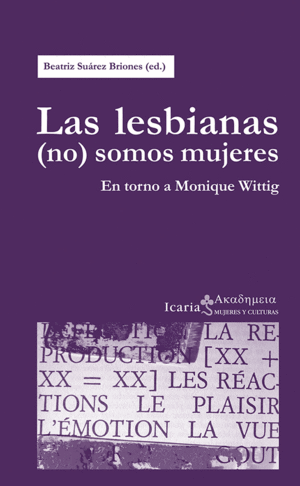 LAS LESBIANAS (NO) SOMOS MUJERES