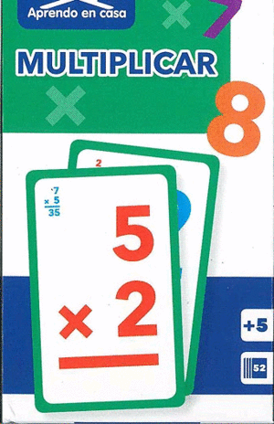 MULTIPLICAR. APRENDE EN CASA FLASH CARDS