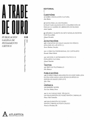 118.A TRABE DE OURO. PUBLICACION GALEGA DE PENSAME