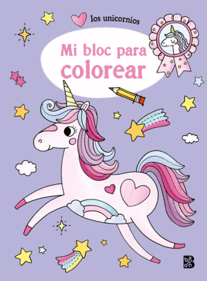 LOS UNICORNIOS - MI BLOC PARA COLOREAR