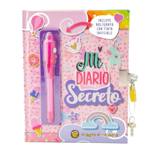 MI LIBRO DIARIO SECRETO (ROSA)