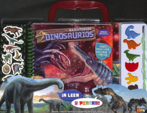 MAJESTUOSOS DINOSAURIOS - A LEER Y PINTAR!