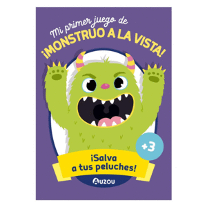 MI PRIMER JUEGO DE CARTAS MONSTRUOS A LA VISTA! AUZOU