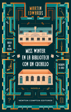 MISS WINTER EN LA BIBLIOTECA CON UN CUCHILLO