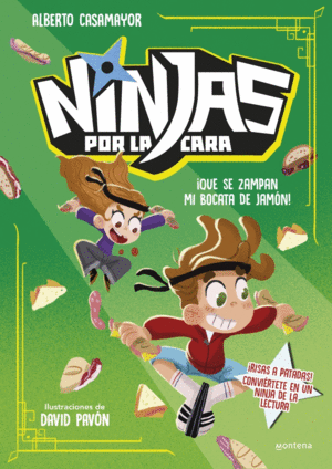NINJAS POR LA CARA 2 QUE SE ZAMPAN MI BOCATA DE JA