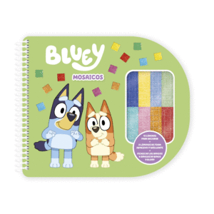 BLUEY MOSAICOS - LIBRETA ESPIRAL