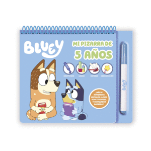 MI PIZARRA DE 5 AOS - BLUEY