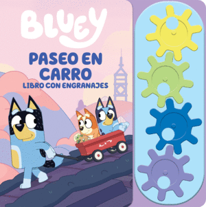 BLUEY: PASEO EN CARRO - LIBRO DE ACTIVIDAD CON ENG